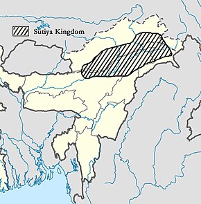 The Chutiya Kingdom c. 13th century during the reign of King Gaurinarayan.