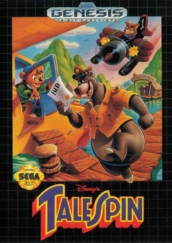 TaleSpin 1991 video game cover.webp