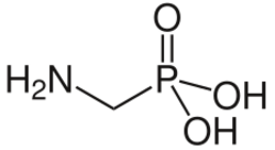 Aminomethylphosphonic acid.svg