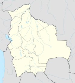 Iturralde crater is located in Bolivia