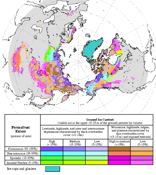 File:Circum-Arctic Map of Permafrost and Ground Ice Conditions.png