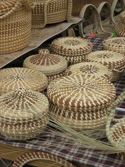 Edisto Island National Scenic Byway - Sweetgrass Baskets - A Gullah Tradition - NARA - 7718281.jpg