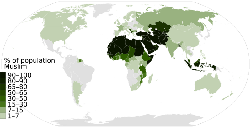 File:Islam percent population in each nation World Map Muslim data by Pew Research.svg