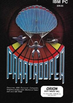 Paratrooper video game cover.jpg