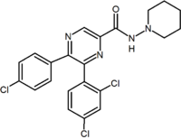 Pyrazine CB1 derivative.png