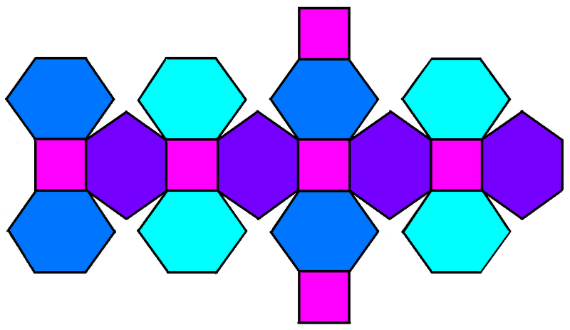 File:Truncated rhombic dodecahedron net.png