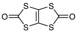 1,3,4,6-tetrathiapentalene-2,5-dione structure.png