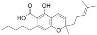 Cannabichromenic acid.svg