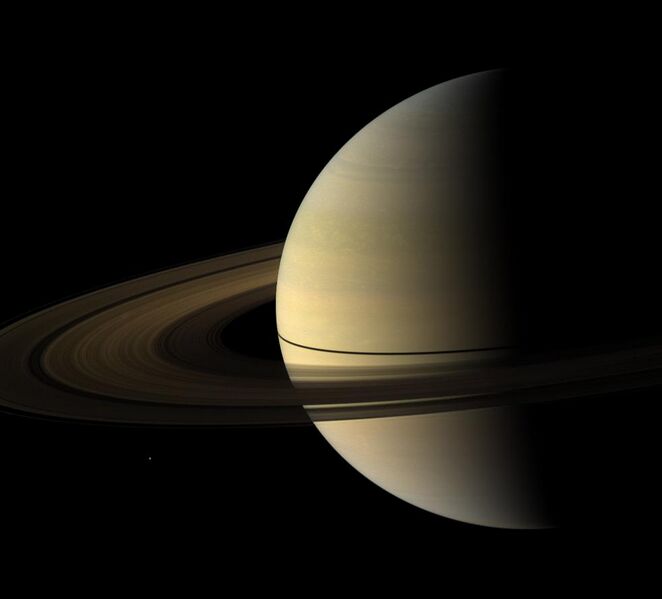 File:CassiniPhotographMimasSaturn.jpg