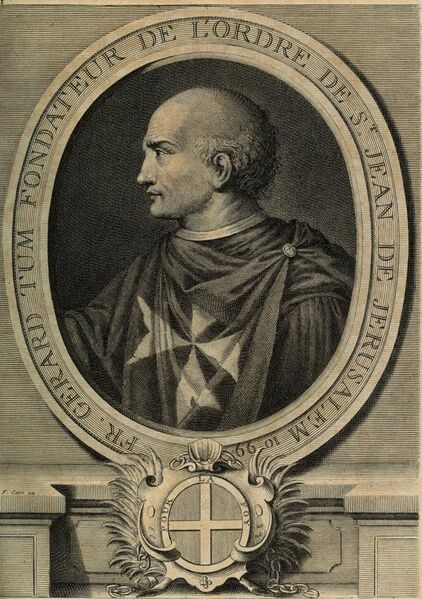 File:Gravure de Fra Gerard fondateur des Hospitaliers de Saint-Jean.jpg
