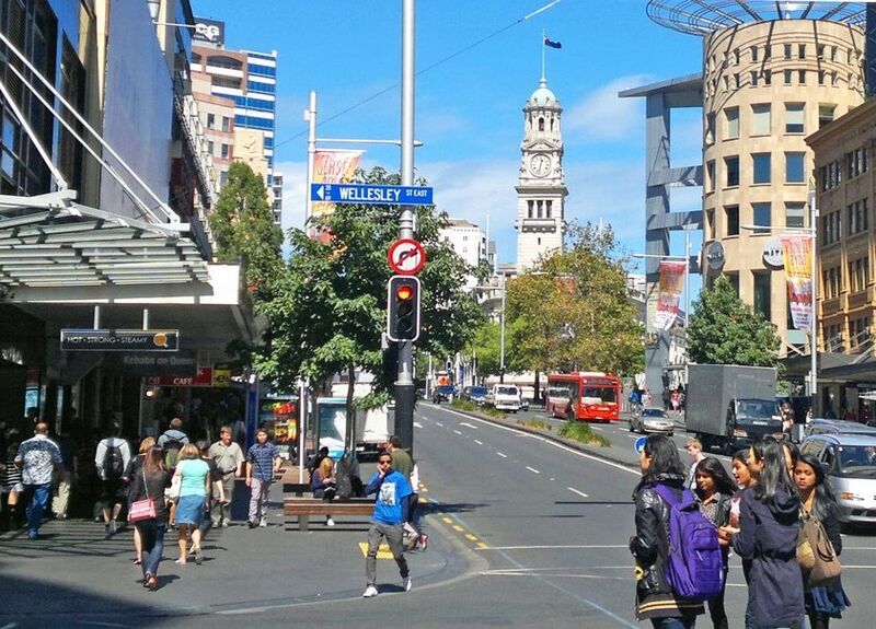 File:Queen Street Midtown Auckland.jpg