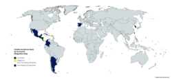 Central American Bank for Economic Integration Map.png