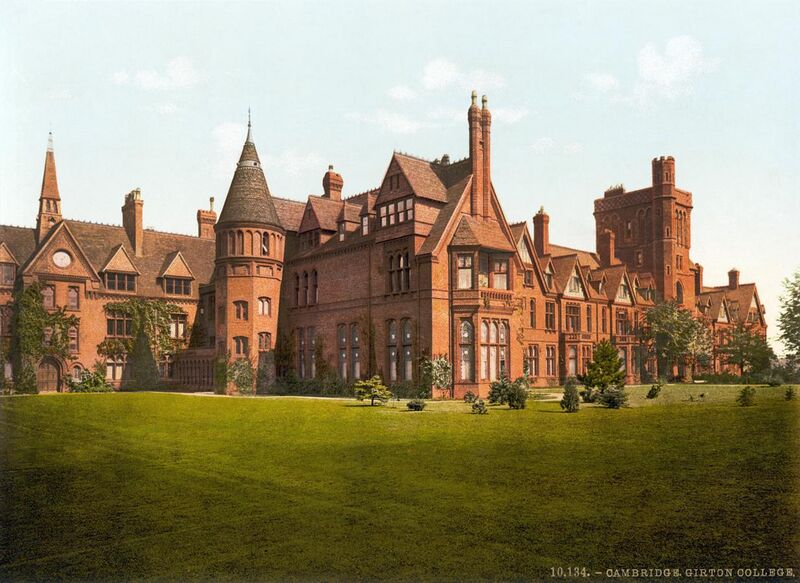 File:Girton College, Cambridge, England, 1890s.jpg