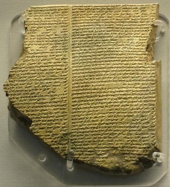 File:Library of Ashurbanipal The Flood Tablet.jpg