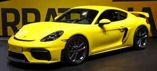 Porsche 718 Cayman GT4 at IAA 2019 IMG 0257.jpg