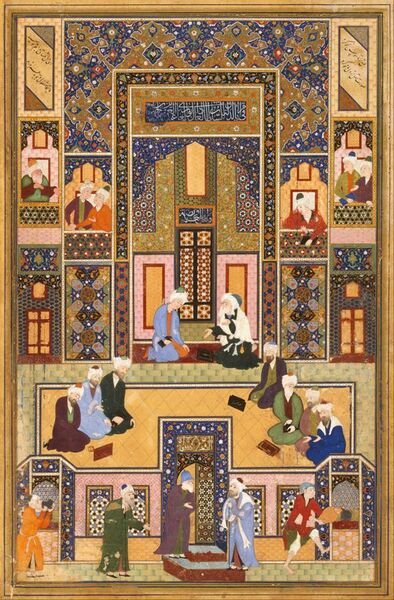 File:Abd Allah Musawwir - The Meeting of the Theologians - Google Art Project.jpg