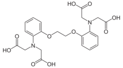 Skeletal formula of BAPTA