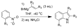 Bartoli Indole Synthesis Scheme.png