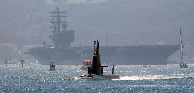 File:HMS Gotland with USS Ronald Reagan.jpg