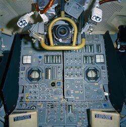 Interior of Apollo 15 lunar module (prior to launch).jpg