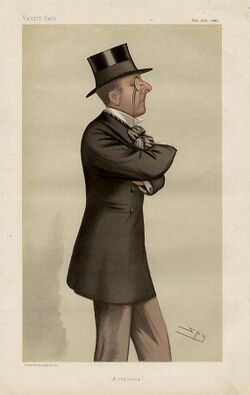 Percy Scawen Wyndham, Vanity Fair, 1880-10-30.jpg