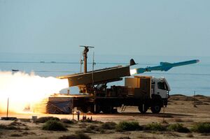Firing Qader Missile from a truck launcher (2).jpg
