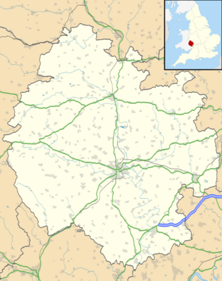 Herefordshire UK location map.svg