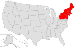 Map of USA highlighting Northeast.png