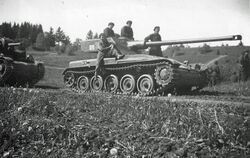 Swedish Tank Trials French AMX-13 1952.jpg