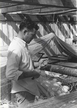 Repairing salmon gill net.jpg