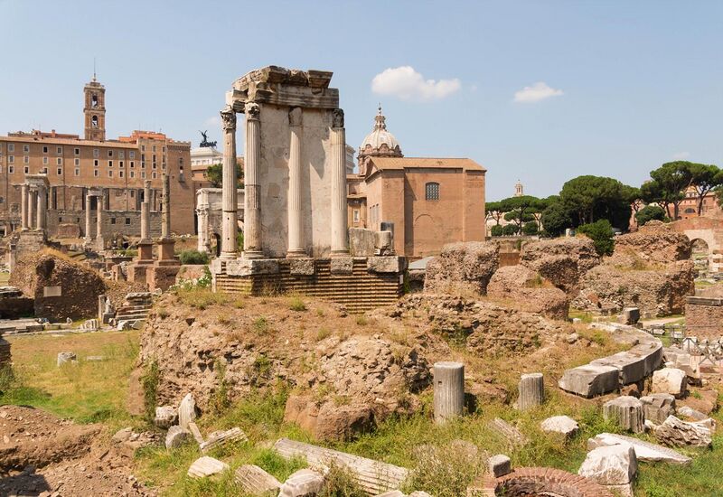 File:Temple Vesta Forum Romanum Rome Italy.jpg