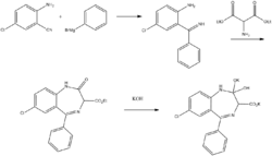 Chlorazepate synthesis.png