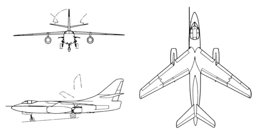Douglas A-3B Skywarrior 3-view drawing.png