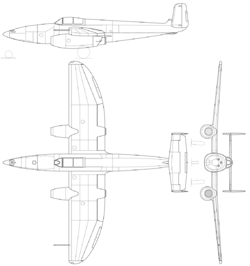 Heinkel He 280 3-view.svg