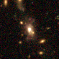 The galaxy J1155−0147 with the Hyper Suprime-Cam