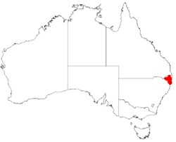 Macrozamia fawcettii Dist Map8.png