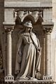 Paris - Cathédrale Notre-Dame - Façade ouest - Statue - PA00086250 - 005.jpg