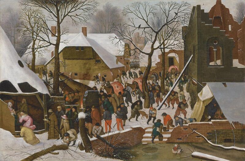 File:Pieter Brueghel, the Younger - The Adoration of the Magi in the snow.jpeg