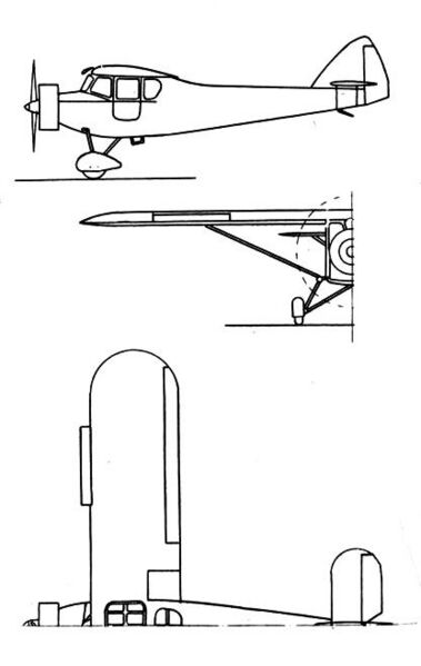 File:Potez 43 3-view L'Aerophile Salon 1932.jpg