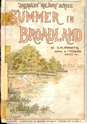 Summer in Broadland by H M Doughty. Jarrold edition of 1890.