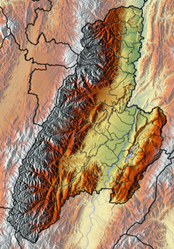 Hondita Formation is located in Tolima Department