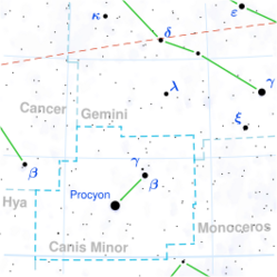 File:Canis Minor constellation map.svg
