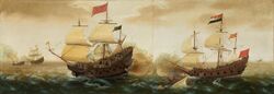 Cornelis Verbeeck, A Naval Encounter between Dutch and Spanish Warships, 156252 original.jpg