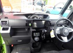 Daihatsu WAKE G Turbo"SA II" (DBA-LA700S-GBVZ) interior.jpg