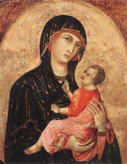 Duccio di Buoninsegna - Madonna and Child (no. 593) - WGA06706.jpg