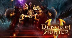 Dungeon Hunter V official logo by gameloft.jpg
