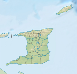 Location map/data/Trinidad and Tobago is located in Trinidad and Tobago