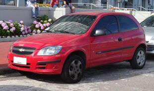 Chevrolet Celta 2011 in Punta del Este 2015.JPG