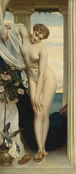 Frederic Leighton - Venus Disrobing for the Bath.jpg