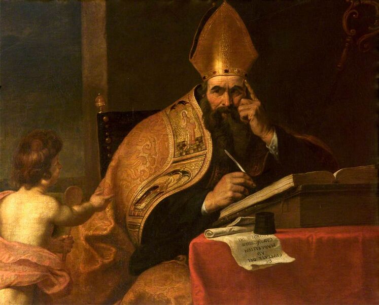 File:Gerard Seghers (attr) - The Four Doctors of the Western Church, Saint Augustine of Hippo (354–430).jpg